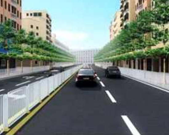 嶂背大道周邊道路黑化工程